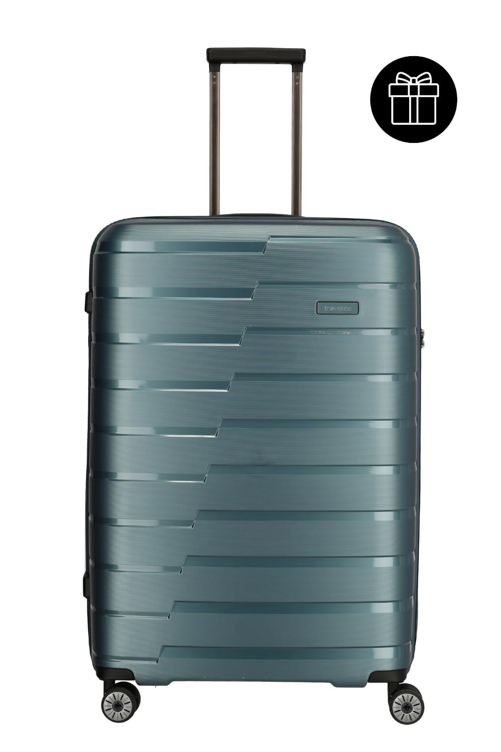 TRAVELITE Travelite Air Base Koffer 77cm ICEBLAU METALLIC