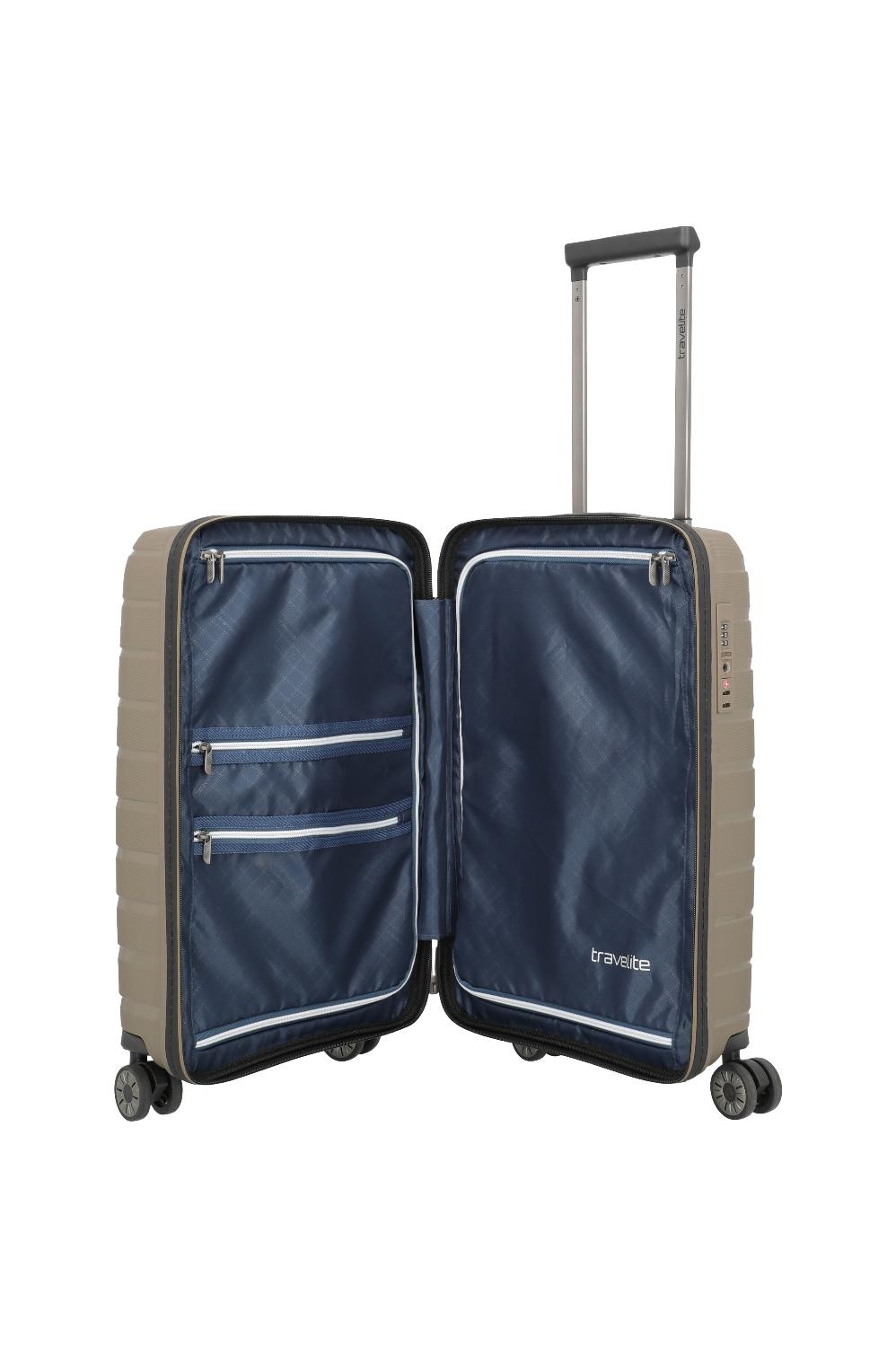 TRAVELITE Air Base Trolley 4wiel S Slim Champagne