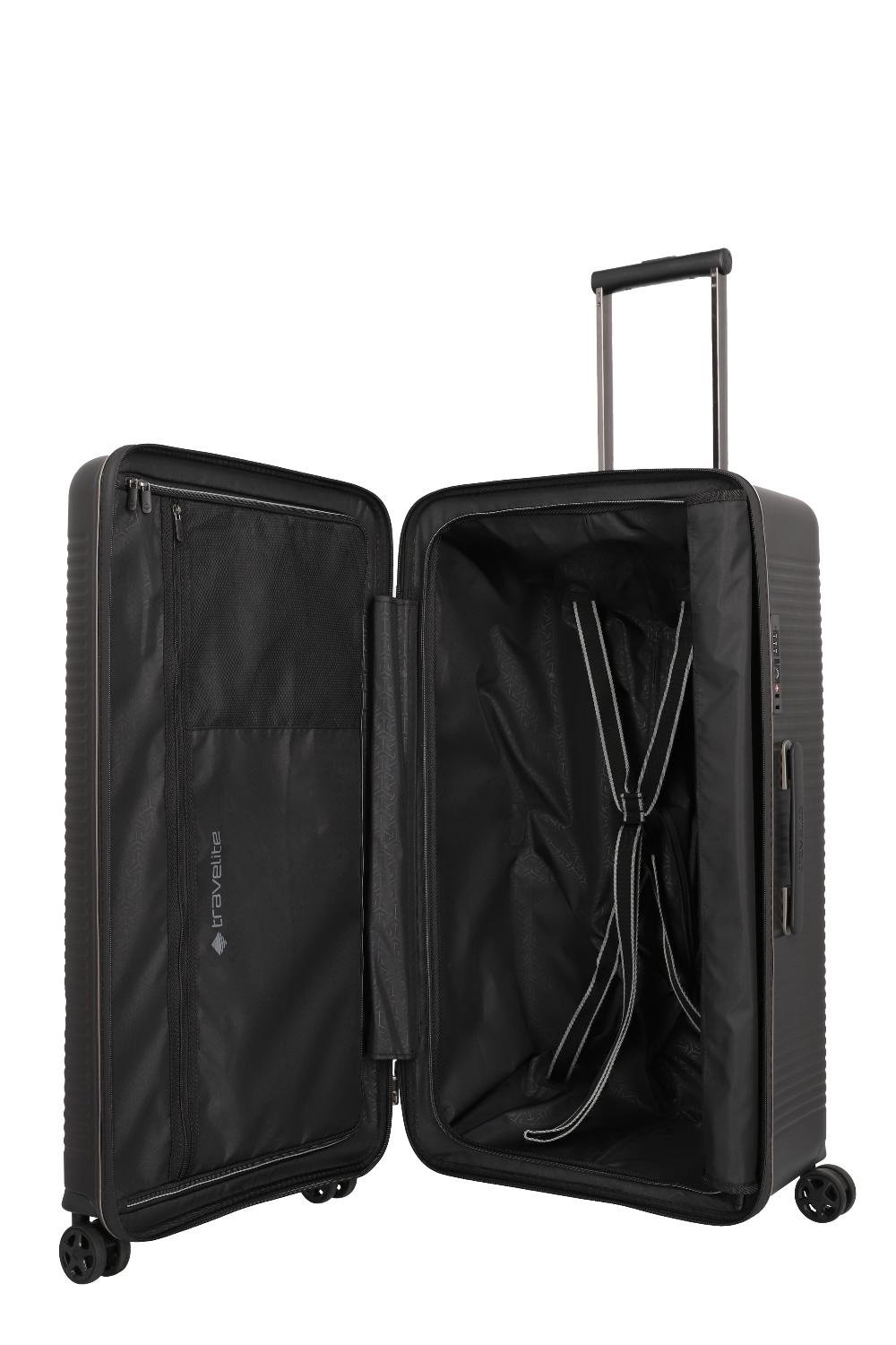 TRAVELITE Roomer 4 Wiel Trunk L Black