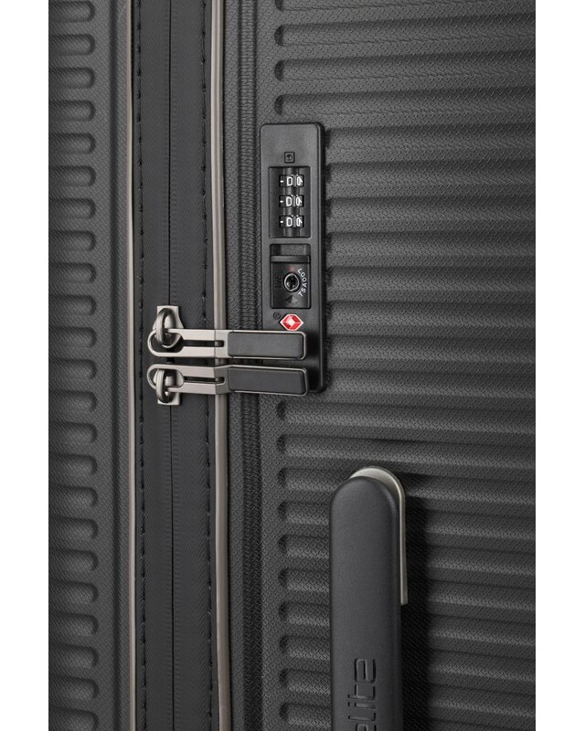 TRAVELITE Roomer 4 Wiel Trunk M Black