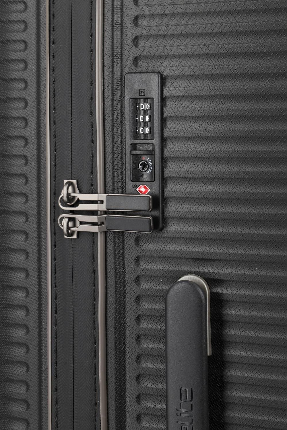 TRAVELITE Roomer 4 Wiel Trunk M Black