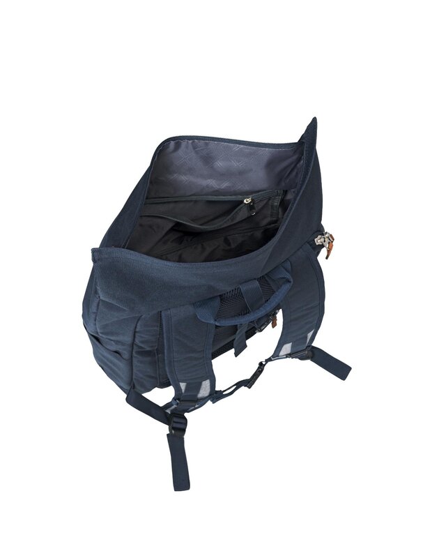 TRAVELITE Basics Rollup Backpack Navy/Grey