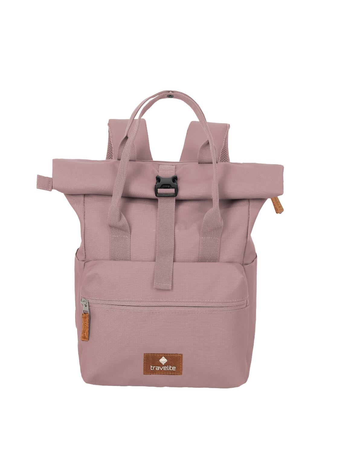 Travelite Basics Handle RollUp Smoky Rose