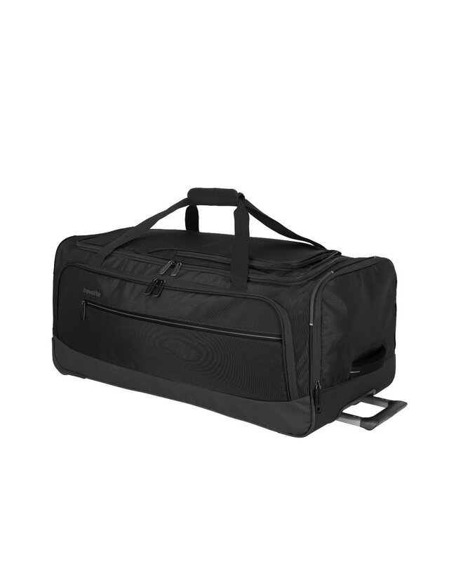TRAVELITE Crosslite Wheeled Duffle L Black