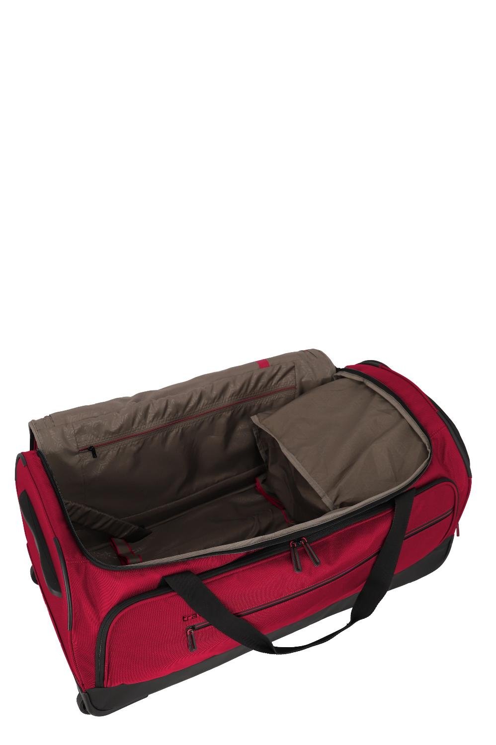 TRAVELITE Crosslite Wheeled Duffle L RED