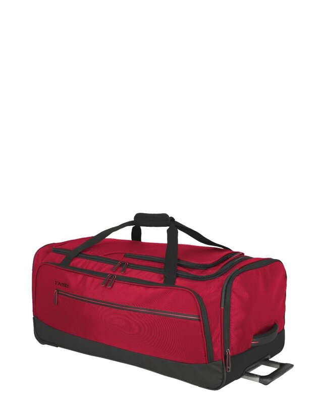 TRAVELITE Crosslite Wheeled Duffle L RED