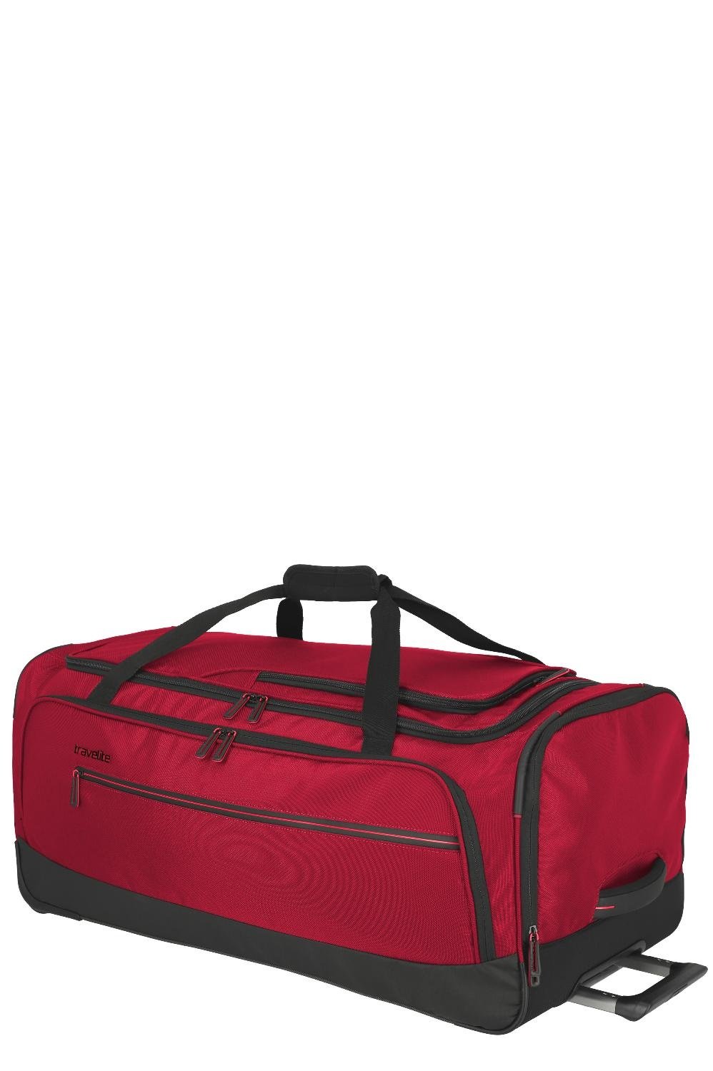 TRAVELITE Crosslite Wheeled Duffle L RED