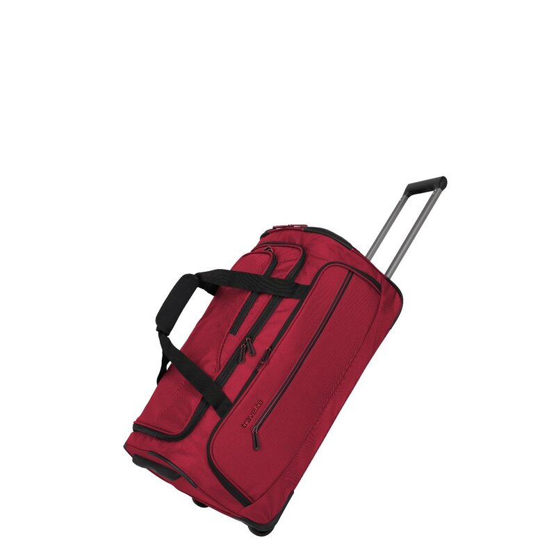 TRAVELITE Crosslite Wheeled Duffle M RED