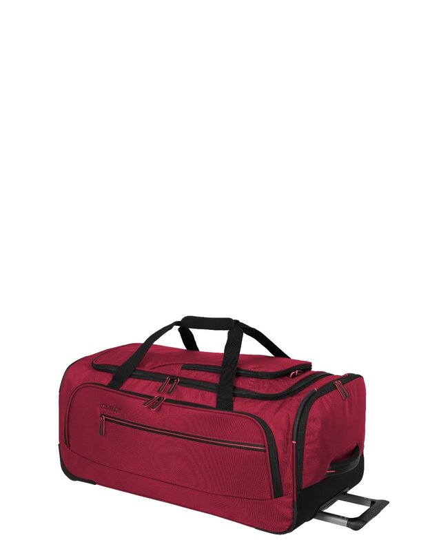 TRAVELITE Crosslite Wheeled Duffle M RED