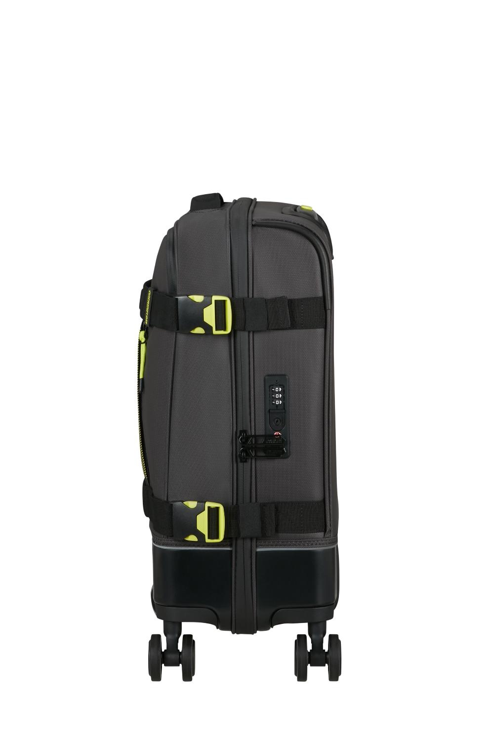AMERICAN TOURISTER Urban Track Spinner S Coated BLACK/LIME