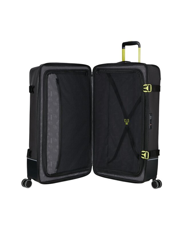 AMERICAN TOURISTER Urban Track Spinner L Coated BLACK/LIME