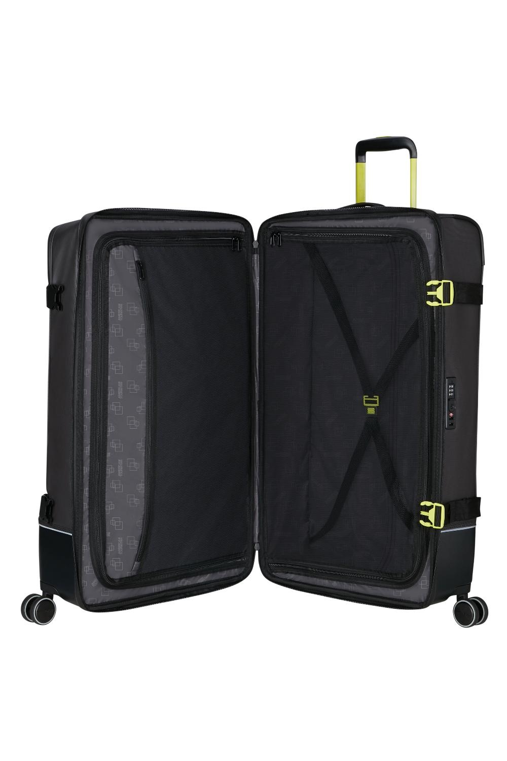 AMERICAN TOURISTER Urban Track Spinner L Coated BLACK/LIME