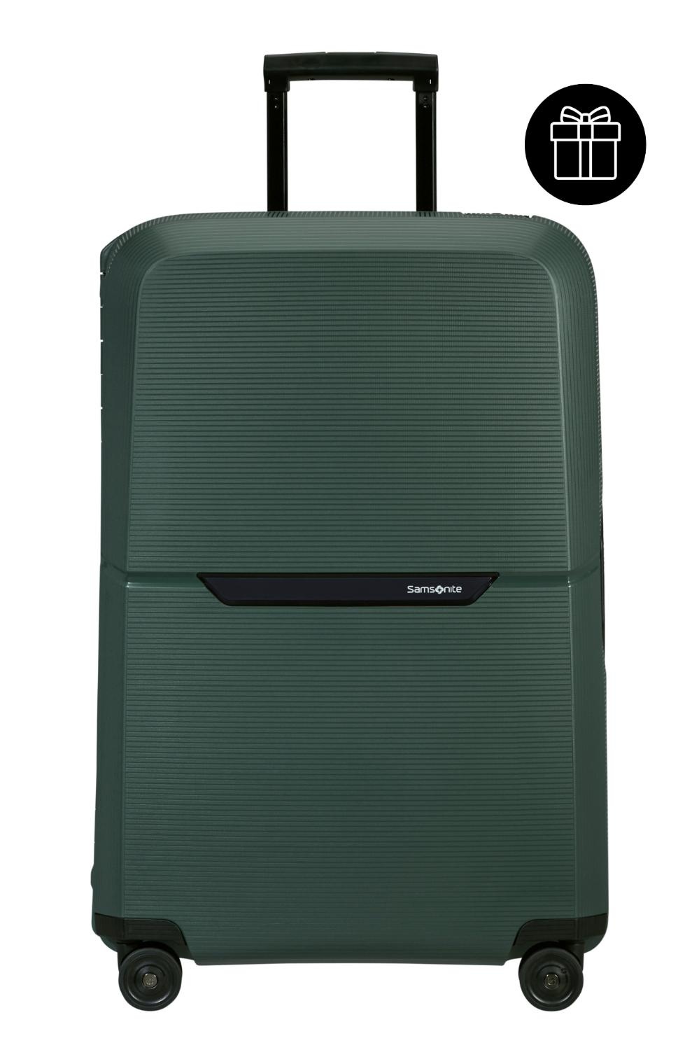 Samsonite Magnum Eco Harde Koffers groen