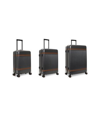The Chesterfieldbags Zuna 3-delige Kofferset GRAPHITE