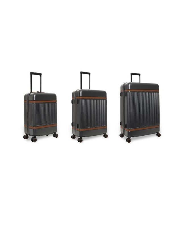 The Chesterfieldbags Zuna 3-delige Kofferset GRAPHITE