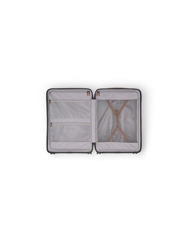 The Chesterfieldbags Zuna 3-delige Kofferset GRAPHITE