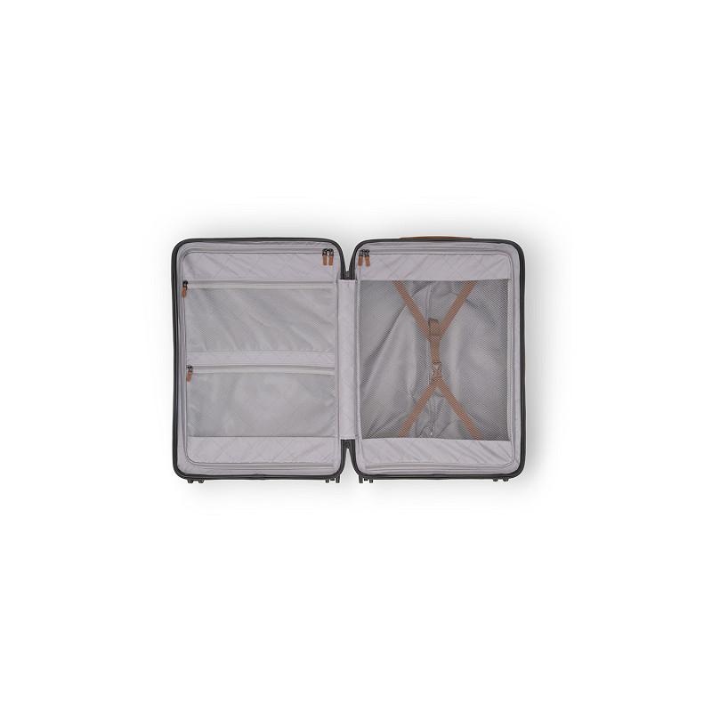 The Chesterfieldbags Zuna 3-delige Kofferset GRAPHITE
