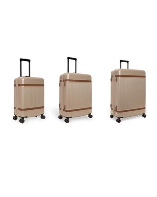 The Chesterfieldbags Zuna 3-delige Kofferset Champagne