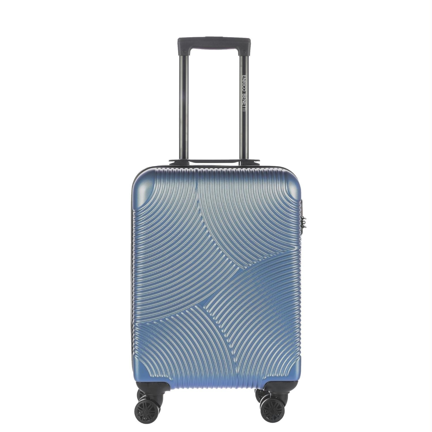 Enrico Benetti Louisville 39040 Handbagage koffer hardcase ABS - Jeansblauw