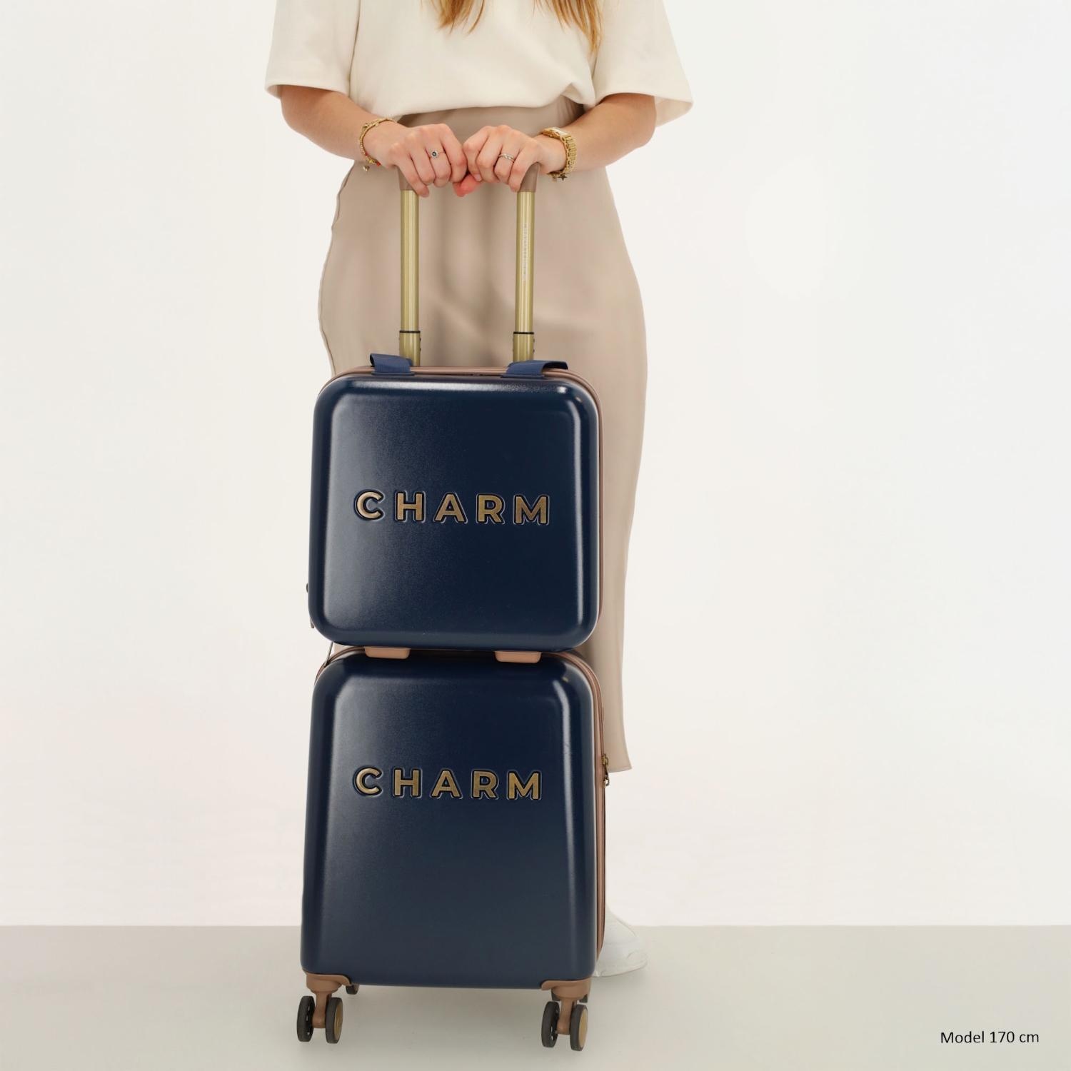 Charm London London Capetown Beautycase BLAUW