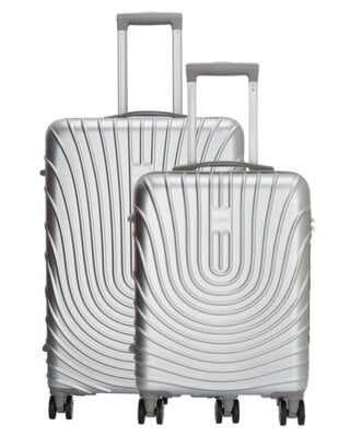 ENRICO BENETTI Calgary Kofferset 55+71,5 cm Zilver