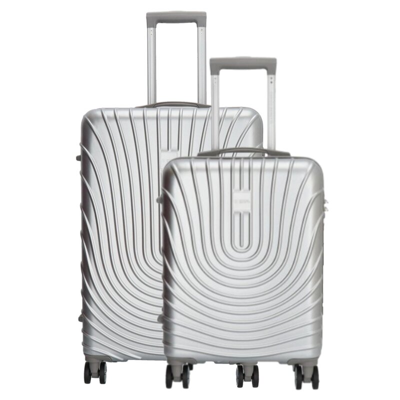 ENRICO BENETTI Calgary Kofferset 55+71,5 cm Zilver