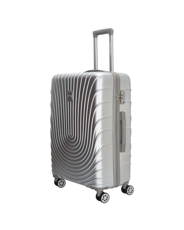 ENRICO BENETTI Calgary Kofferset 55+70 cm Zilver