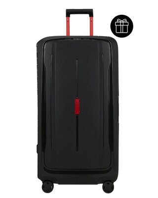 SAMSONITE Essens Spinner Trunk 80/30 cm Charcoal/Red