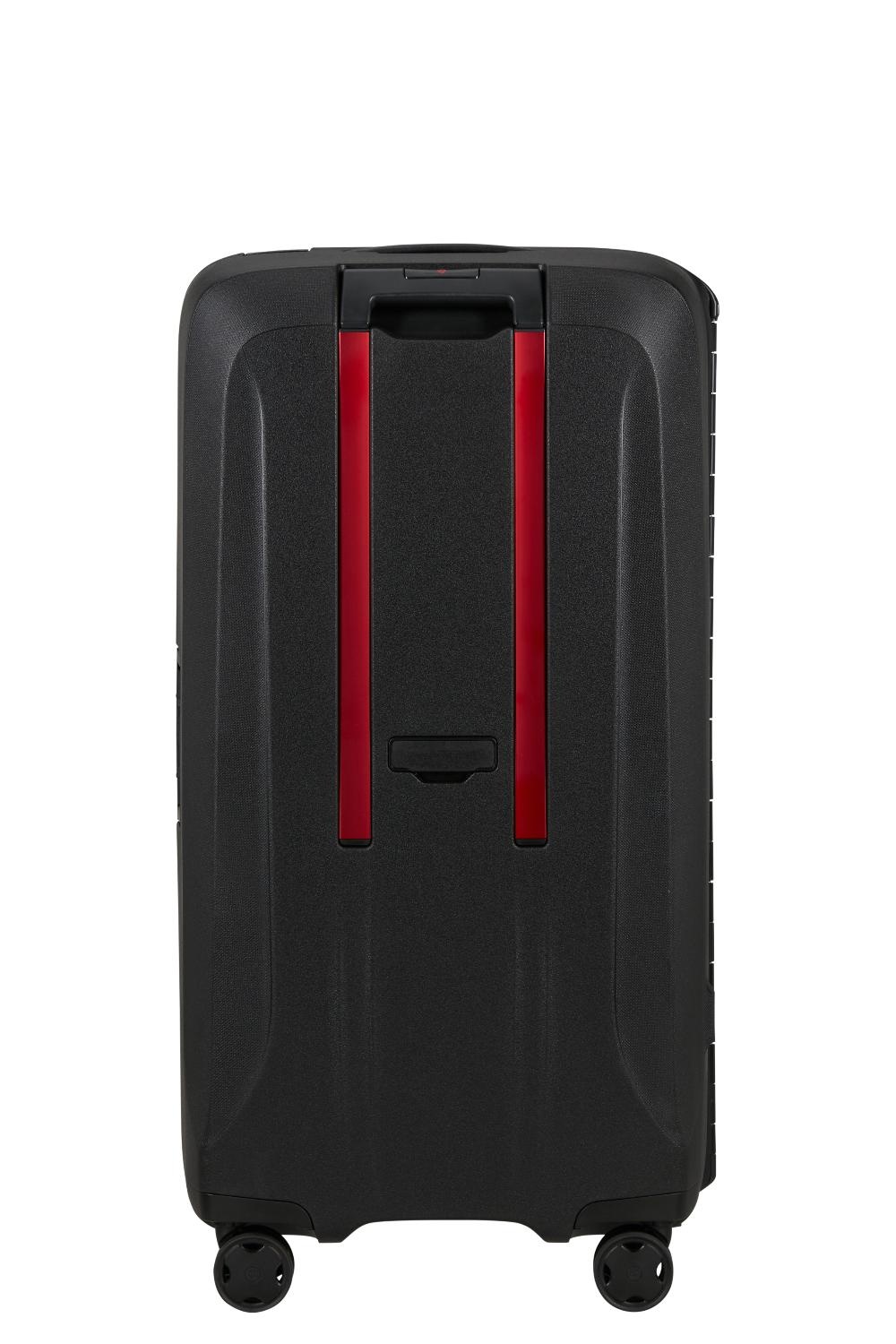 SAMSONITE Essens Spinner Trunk 80/30 cm Charcoal/Red