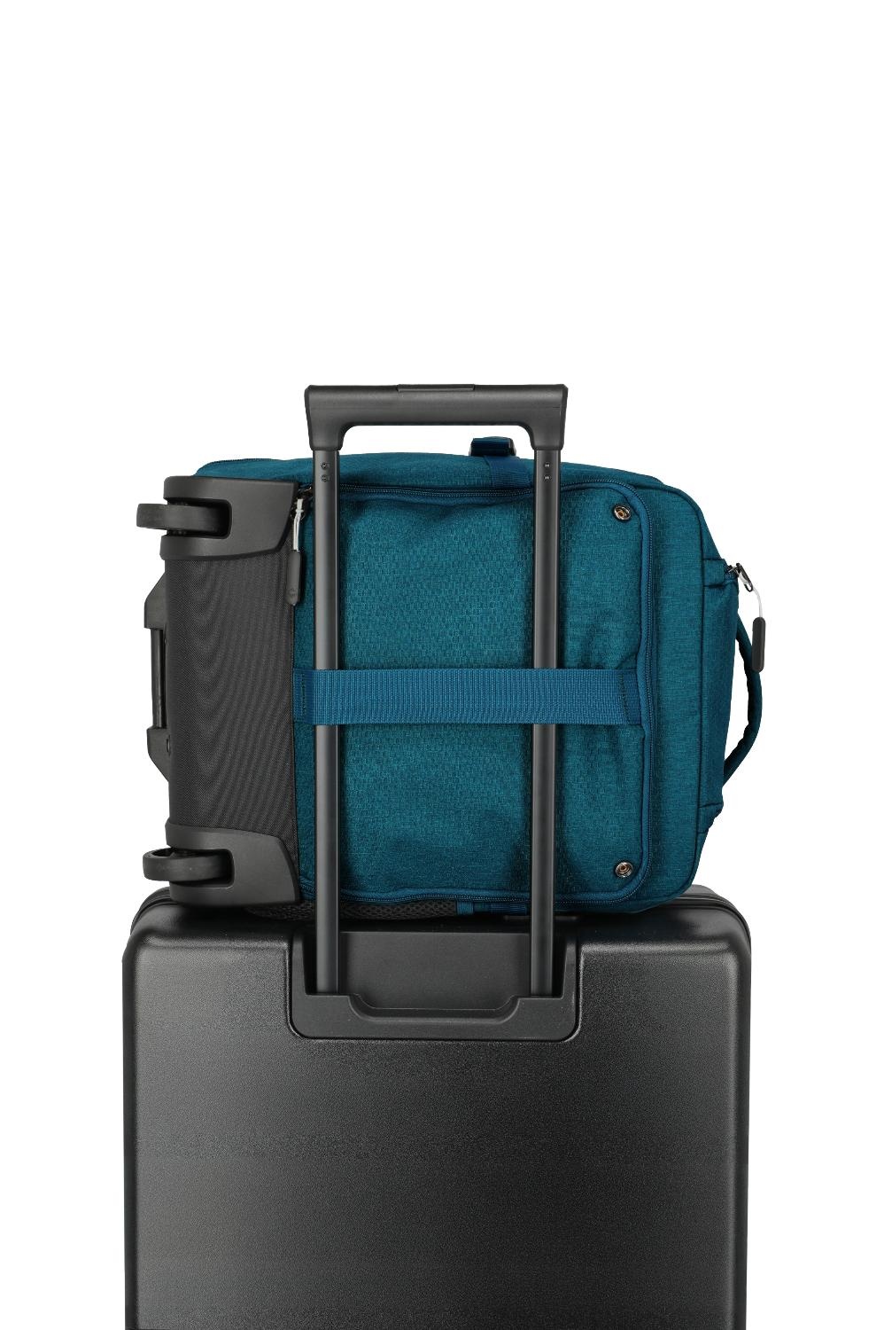 TRAVELITE Kick Off Trolley Backpack PETROL BLUE
