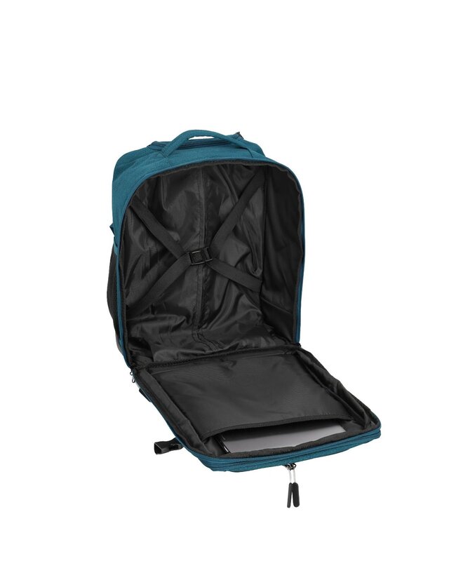 TRAVELITE Kick Off Trolley Backpack PETROL BLUE