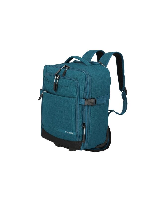 TRAVELITE Kick Off Trolley Backpack PETROL BLUE