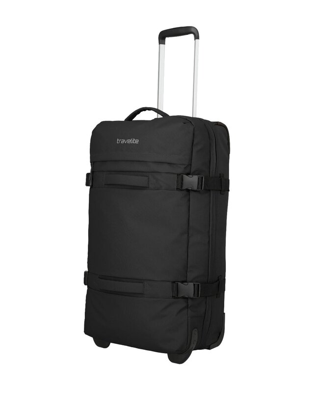 TRAVELITE Bolonia Wheeled Duffle L Black
