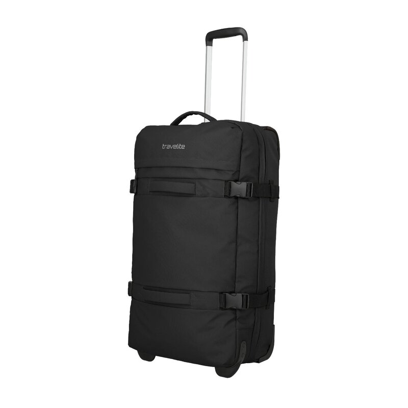 TRAVELITE Bolonia Wheeled Duffle L Black