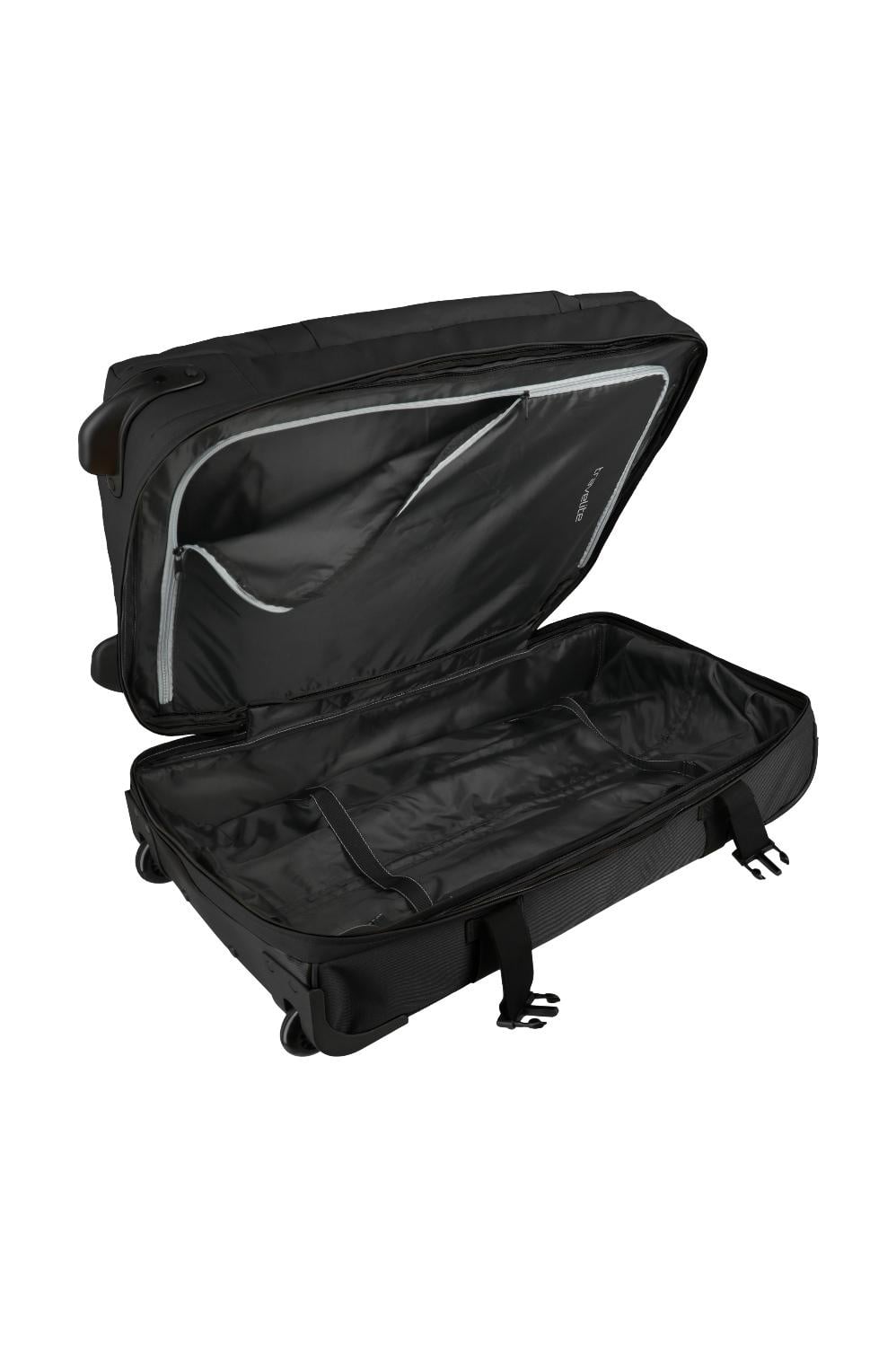 TRAVELITE Bolonia Wheeled Duffle L Black