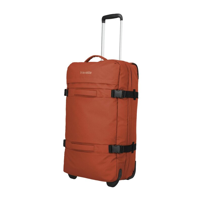 TRAVELITE Bolonia Wheeled Duffle L Orange