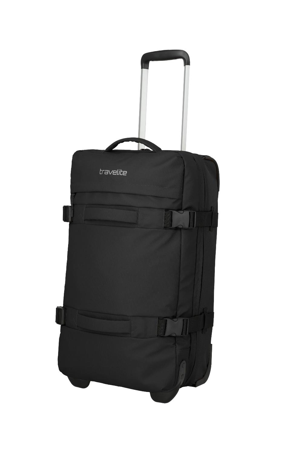 Bolonia Wheeled Duffle M Black