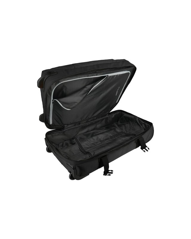 TRAVELITE Bolonia Wheeled Duffle M Black
