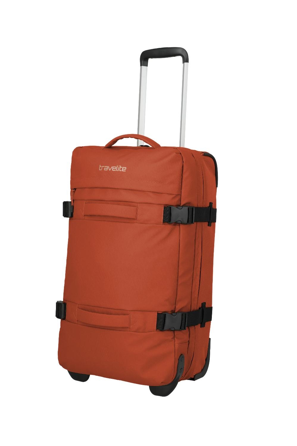 Bolonia Wheeled Duffle M Orange