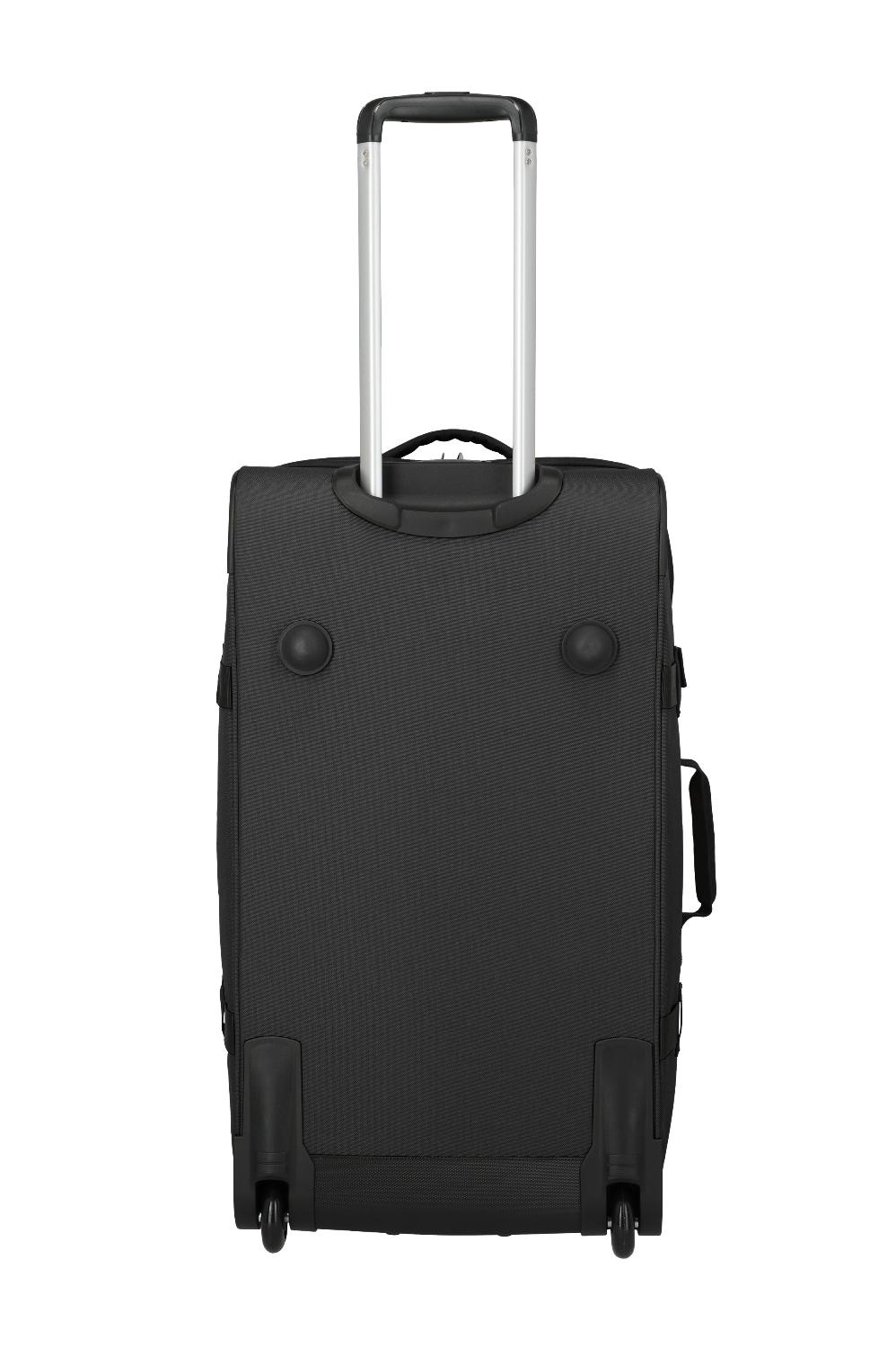 TRAVELITE Bolonia Wheeled Duffle L/M/S Black