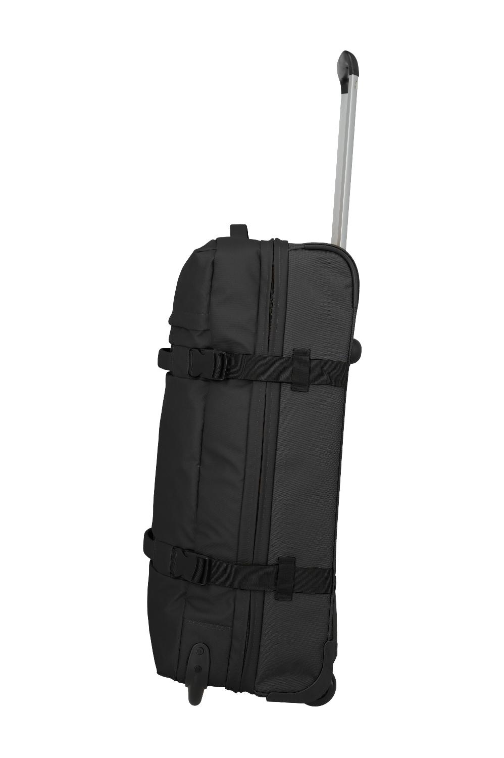 TRAVELITE Bolonia Wheeled Duffle L/M/S Black