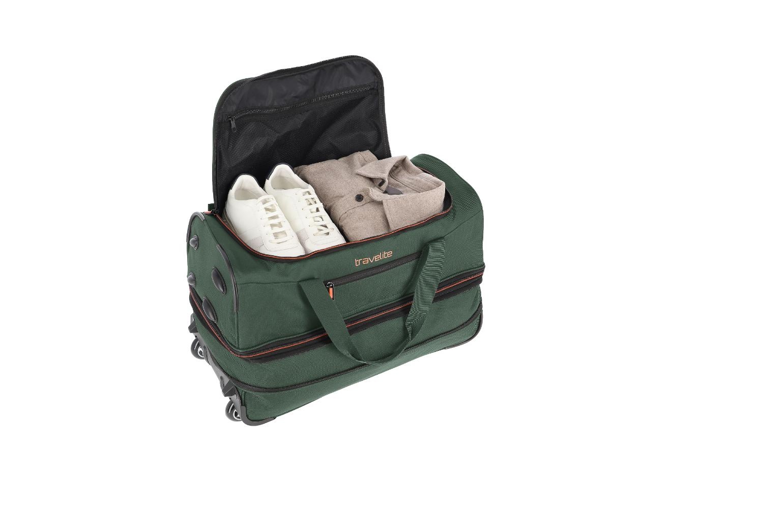 TRAVELITE Travelite Basics Duffle 55cm GROEN