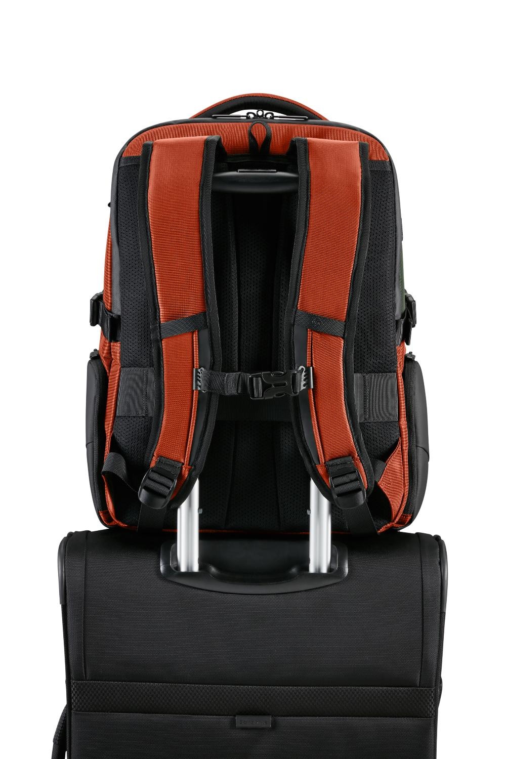SAMSONITE Biz2go Laptop Backpack Daytrip TERRACOTA RED