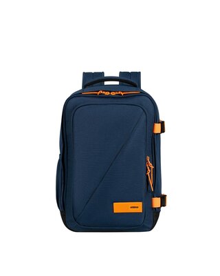 AMERICAN TOURISTER Take2Cabin Casual Backpack S Dark Navy/Radiant Orange