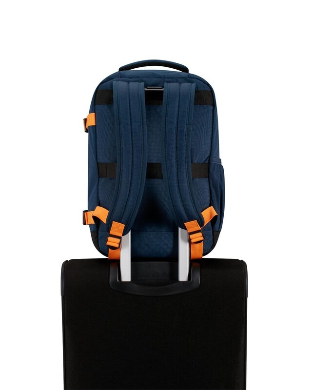 AMERICAN TOURISTER Take2Cabin Casual Backpack S Dark Navy/Radiant Orange