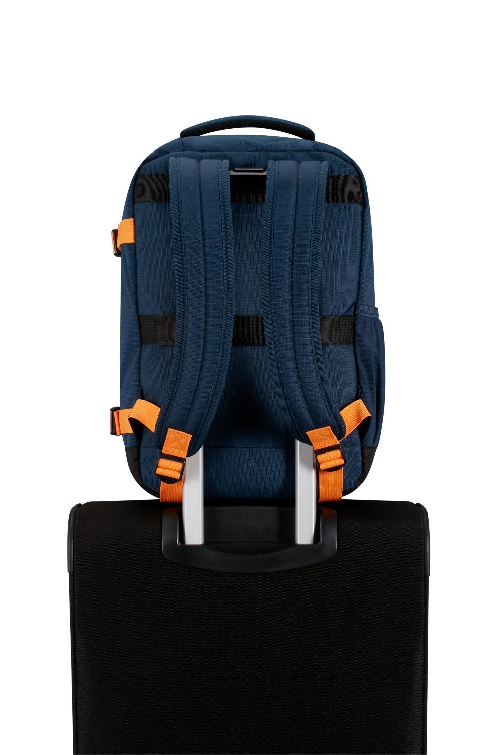 AMERICAN TOURISTER Take2Cabin Casual Backpack S Dark Navy/Radiant Orange