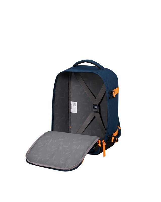 AMERICAN TOURISTER Take2Cabin Casual Backpack S Dark Navy/Radiant Orange