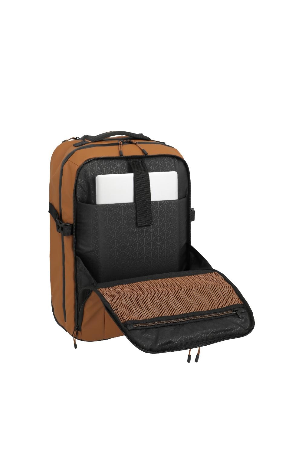 TRAVELITE Briize Trolley Backpack 2Wheel CURRY