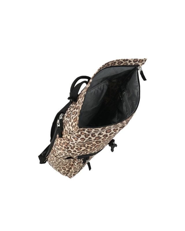 TRAVELITE Basics Rollup Backpack LEOPARD PRINT