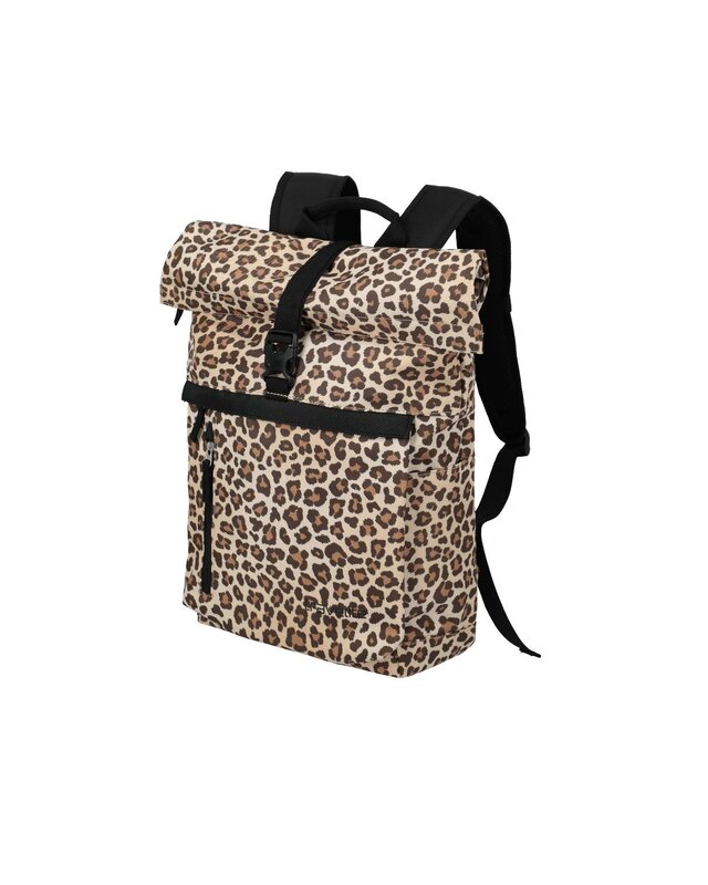 TRAVELITE Basics Rollup Backpack LEOPARD PRINT